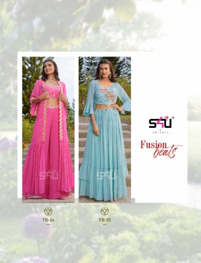 S4u Fusion Beats Ready Made Wholesale Salwar Suit Collection